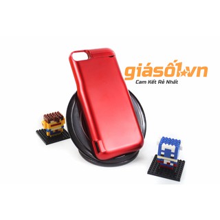 Ốp lưng kiêm sạc dự phòng cho iphone 6/7 - jlw 5500 mah đỏ