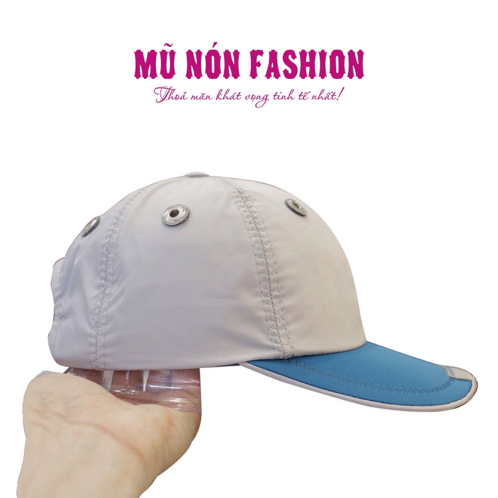 Nón kết sơn - mũ lưỡi trai vải gió thời trang cao cấp phom unisex chống nắng dành cho nam và nữ MC002A FULL BOX