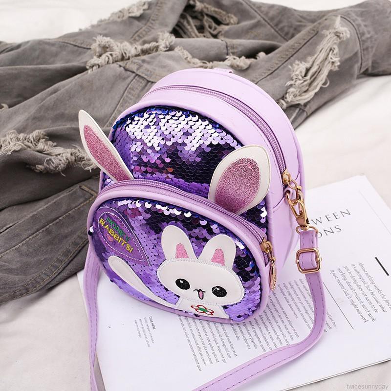 Ba lô đính sequin lấp lánh dành cho bé gái