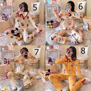 [Trả Order - Có Ảnh Thật]Bộ ngủ cổ bèo