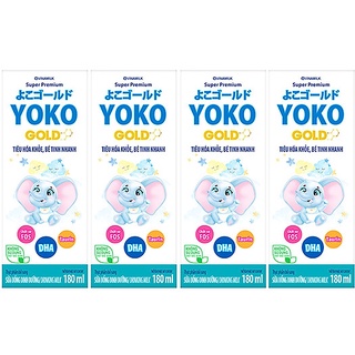 THÙNG 48 HỘP SỮA BỘT PHA SẴN YOKO 180ML