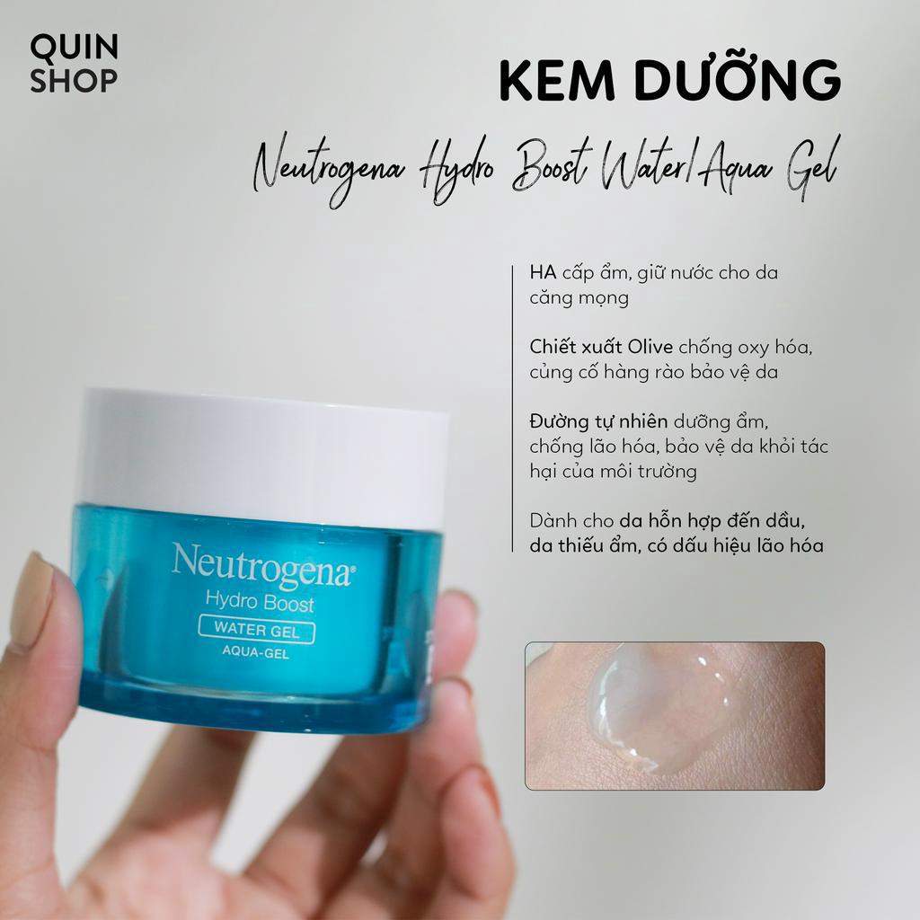 Kem Dưỡng Cấp Ẩm Cho Da Khô, Da Dầu Neutrogena Hydro Boost Gel
