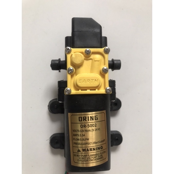 Máy Bơm Tăng Áp Mini 12v - Củ bơm Siêu Tốc5002 - Bơm 5L dùng cho phun thuốc sâu , phun sương - Hàng chuẩn - Sỉ Toàn Quốc