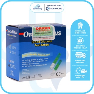 Que thử đường huyết On Call Plus (hộp 25 que)