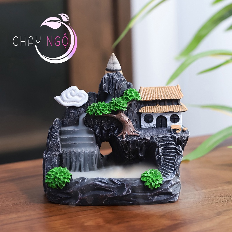 Thác Khói Trầm Hương Đốt Trầm Mini Cao cấp - Mẫu 54