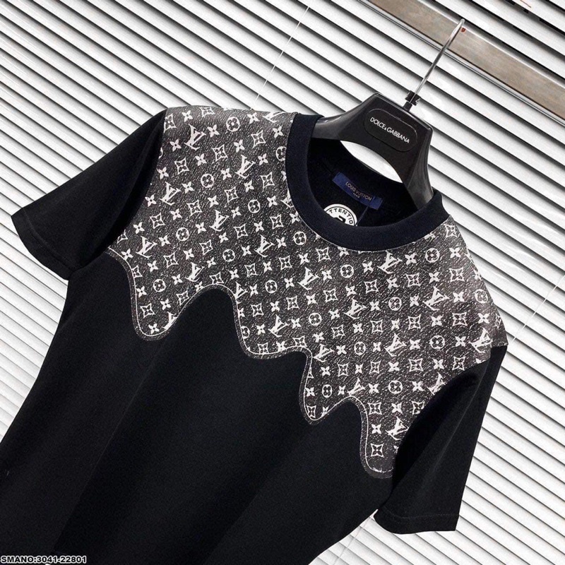 Áo Thun Tay Lỡ Cổ Tròn LV Hot Trend 2022- Áo Phông Unisex Nam Nữ Trẻ Trung Năng Đông Mặc Áo Đôi Nhóm Lớp Đồng Phục