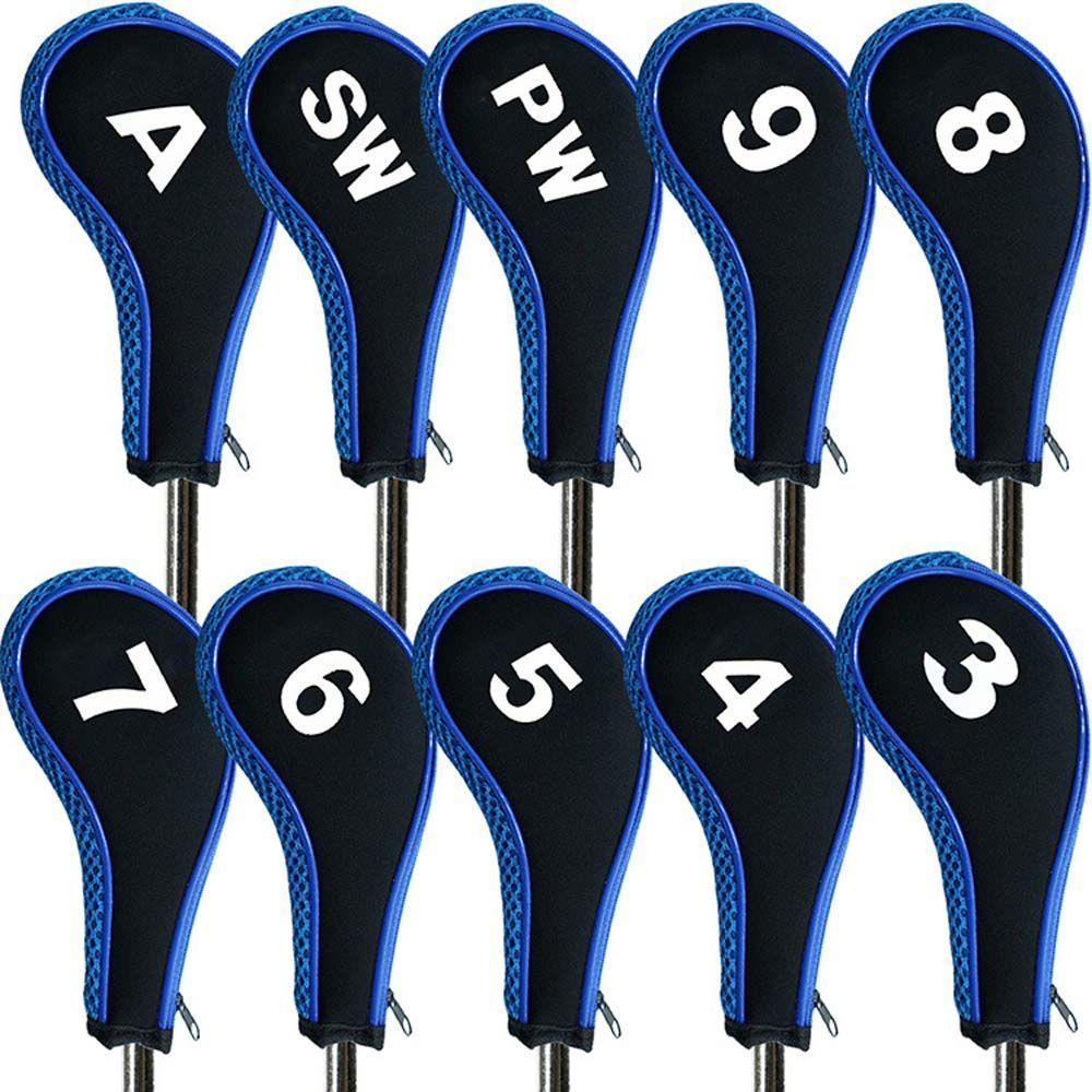 Vỏ Bọc Bảo Vệ Đầu Gậy Đánh Golf 4-9P ,S ,A Bằng Sắt Chuyên Dụng
