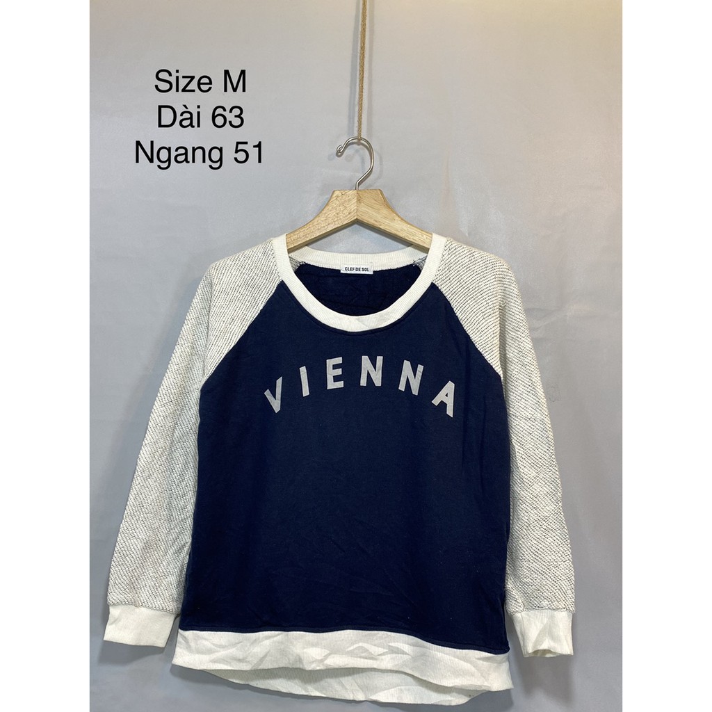 áo thun nỉ 2hand tay dài