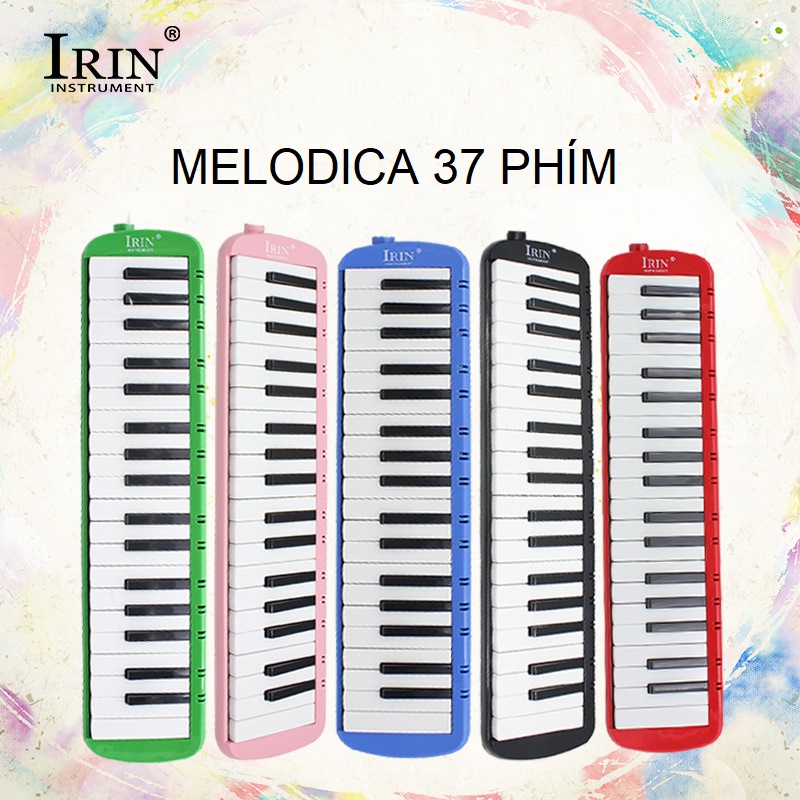 Kèn Melodica Irin 32 và 37 phím -Nhạc cụ cho học sinh cấp 1, cấp 2 ,đầy đủ phụ kiện đi kèm.