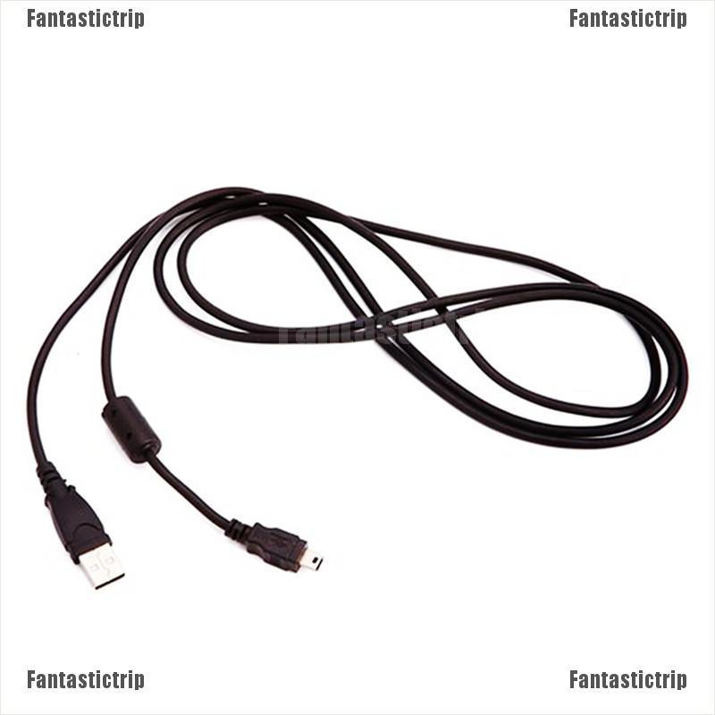 Dây Cáp Sạc 1.8m Usb 2.0 5 Chấu Màu Đen Cho Tay Cầm Chơi Game Ps3