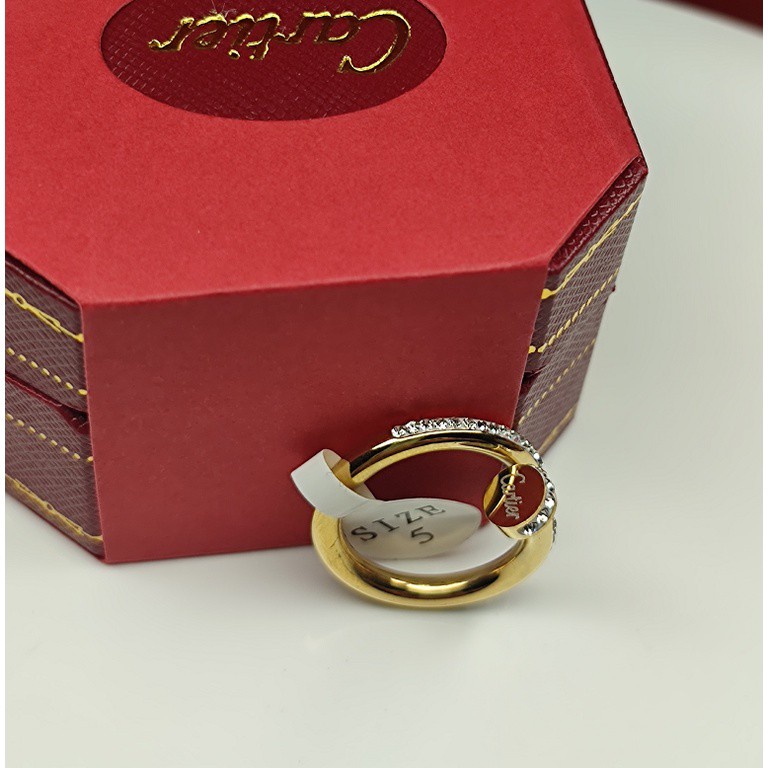 Hàng Mới Về Nhẫn Kim Cương Vàng Hồng Thời Trang Năm 2021