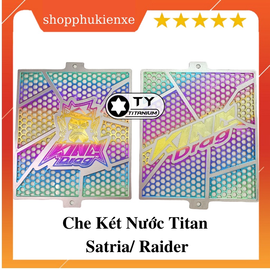 Che Két Nước Titan SATRIA/RAIDER KingDrag Tặng kèm ốc