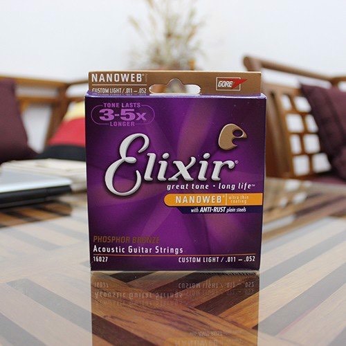 BỘ DÂY ĐÀN GUITAR ACOUSTIC ELIXIR 16027