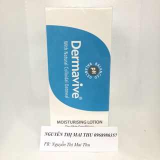 Lotion dưỡng ẩm Dermavive Lotion 120ml