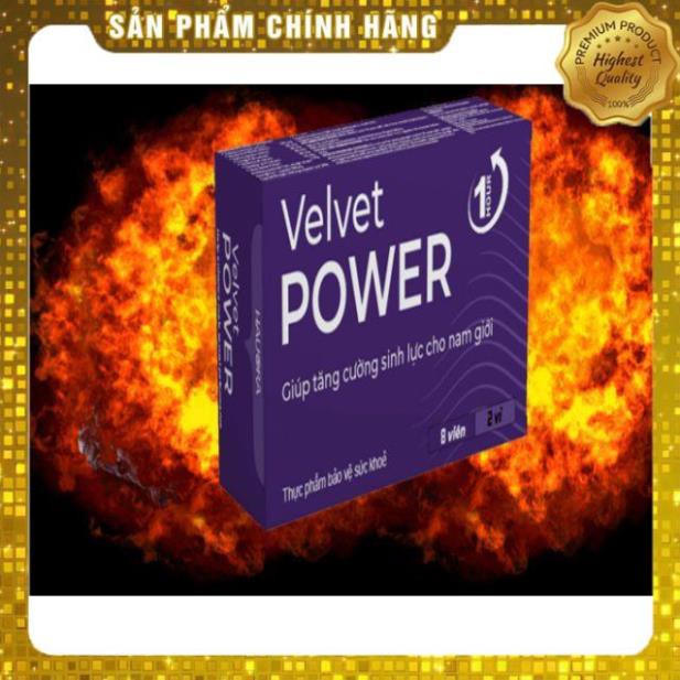 Viên Uống Hỗ Trợ Sinh Lý Velvet Power 1H Khơi Dậy Bản Lĩnh Phái Mạnh