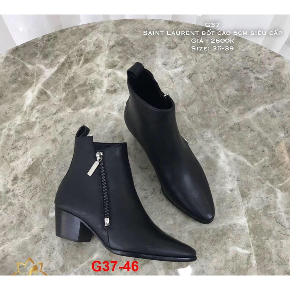 G37-46 Saint Laurent bốt cao 5cm siêu cấp