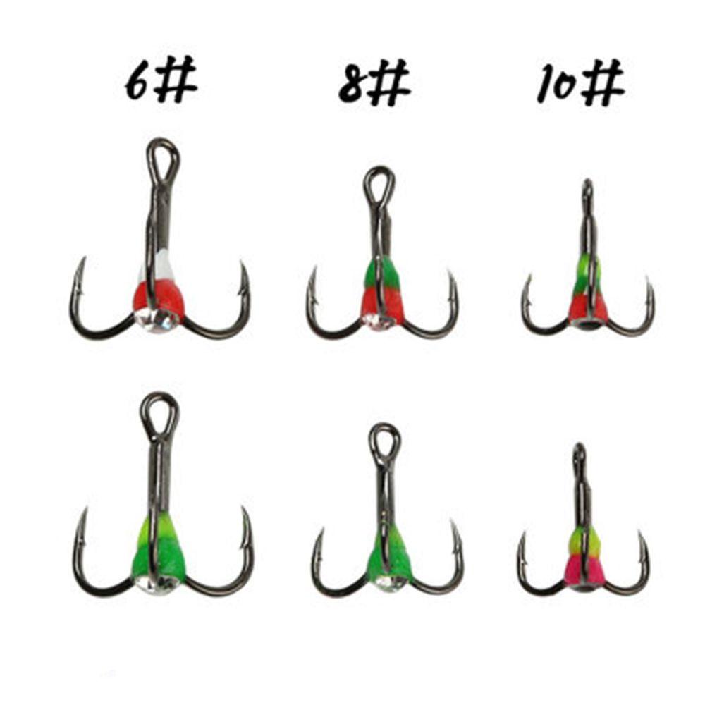 MAG Set 5 Mồi Câu Cá Giả Bằng Thép Carbon Phong Cách Mới # 6 # 8 # 10 #