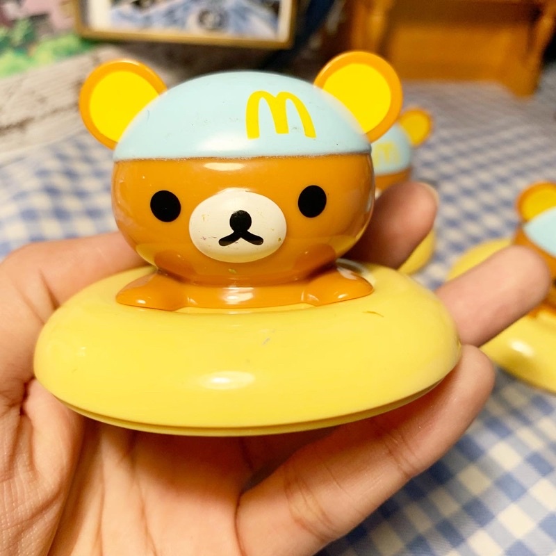 Mô hình nhựa đồ chơi gấu rilakkuma sanx mcdonald