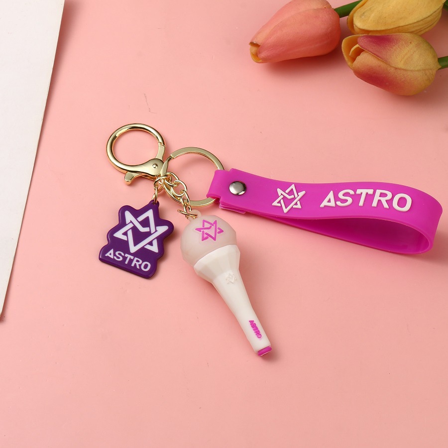 Astro Móc Chìa Khóa Hình Hạt Đậu Ba Chiều Bằng Nhựa Mềm Có Thể Gắn Balo
