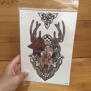 Xăm dán tattoo cánh tay bản to (nhiều hình lựa chọn)