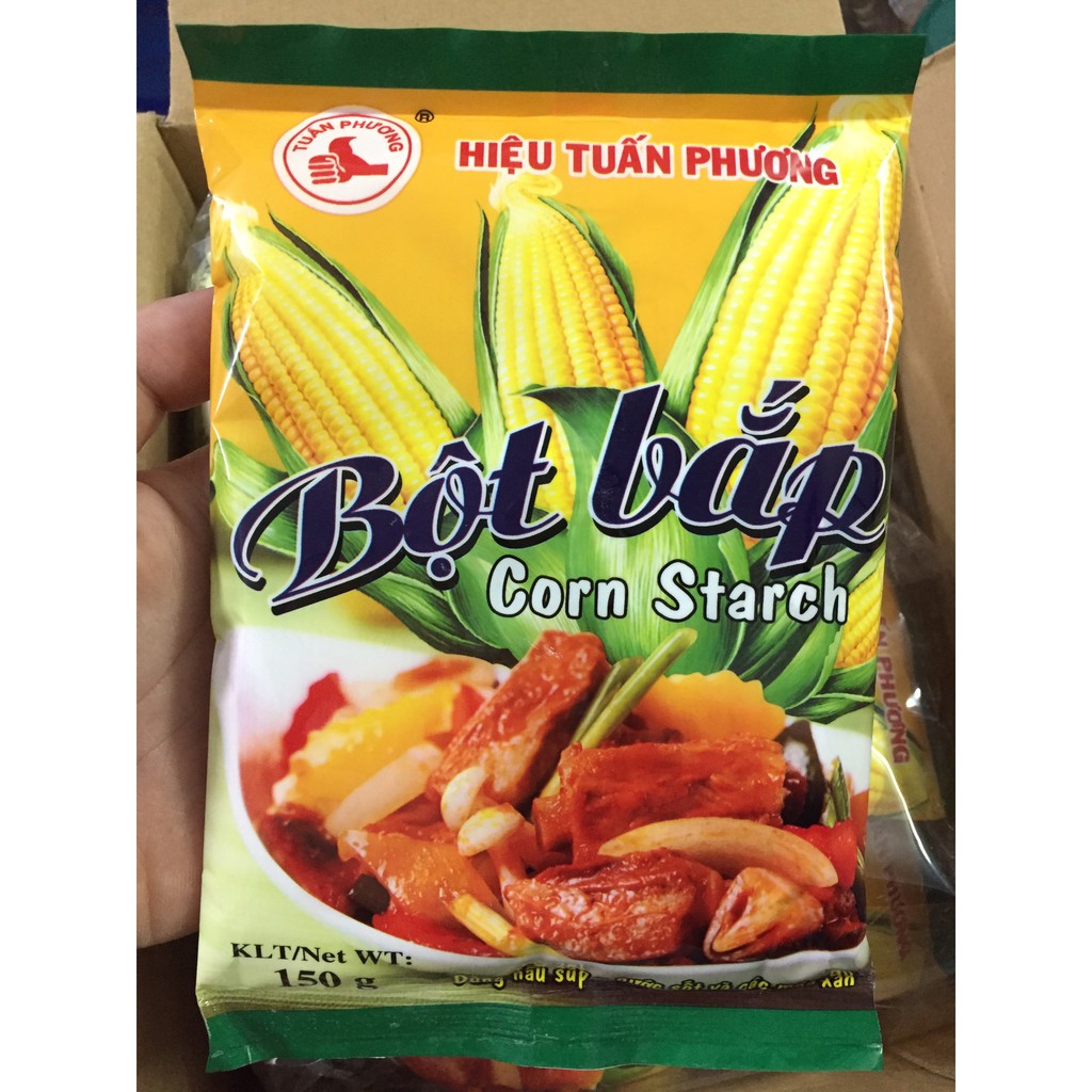 Bột Bắp Hiệu Tuấn Phương Loại 150gr