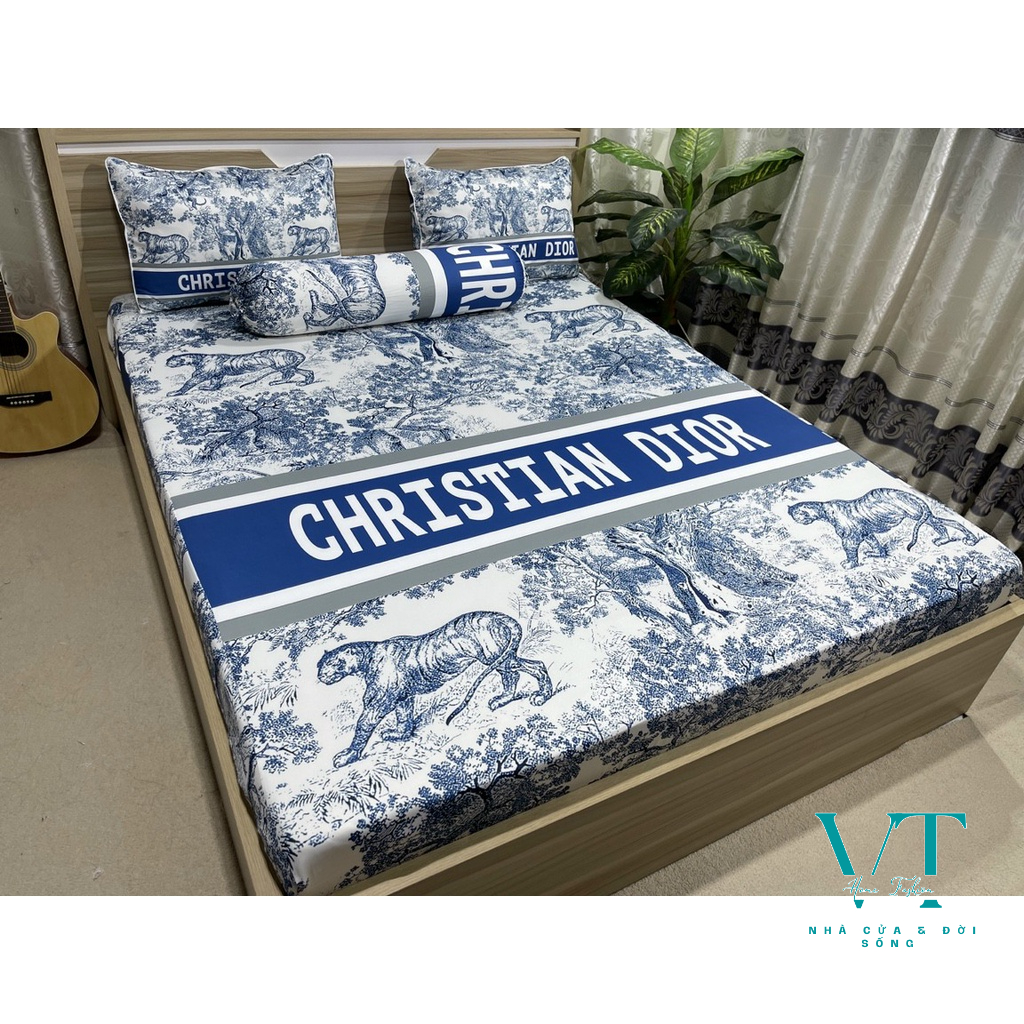 Bộ Drap Thun Lạnh Ý 5D