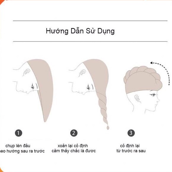 Khăn quấn tóc - Khăn bông ủ tóc nhanh khô thế hệ mới No.101793