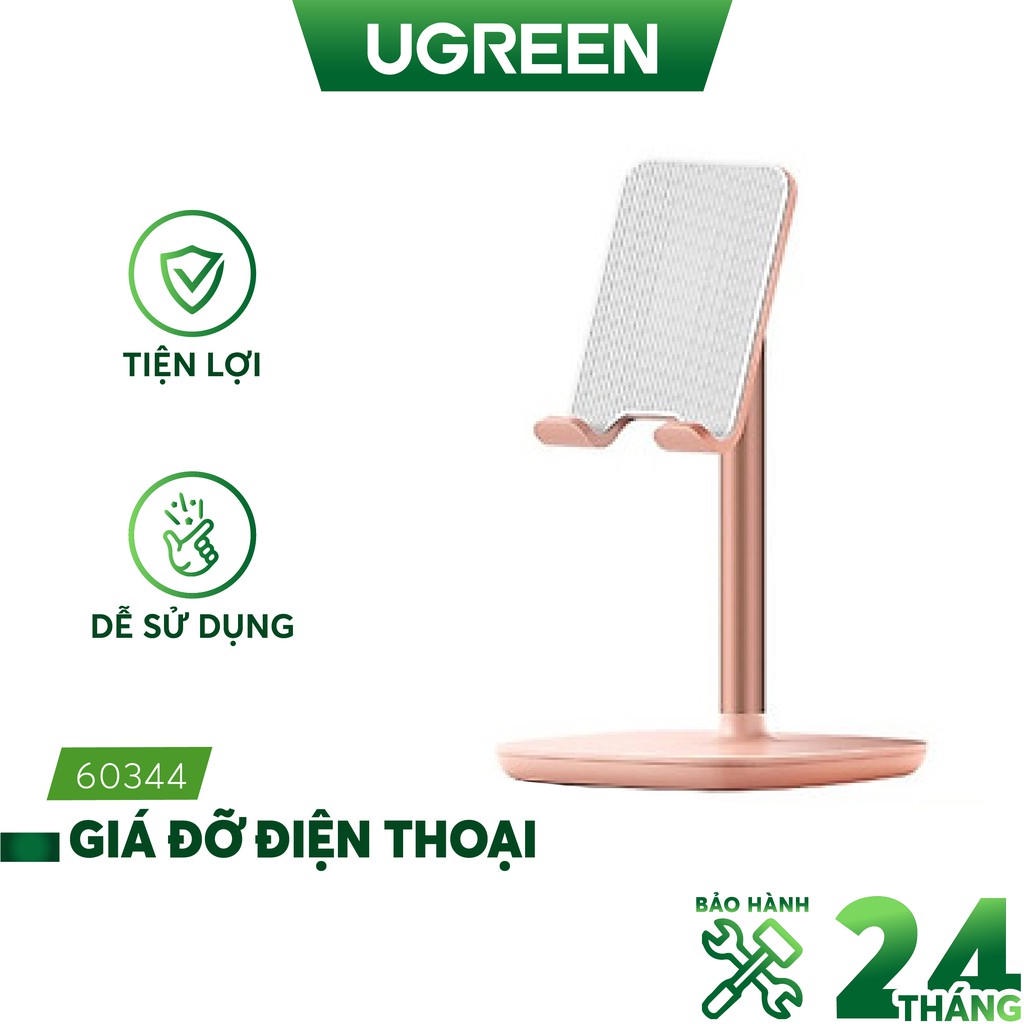 Giá đỡ điện thoại, máy tính bảng UGREEN LP177 LP373 LP287 chất liệu kim loại có thể xoay 45 độ