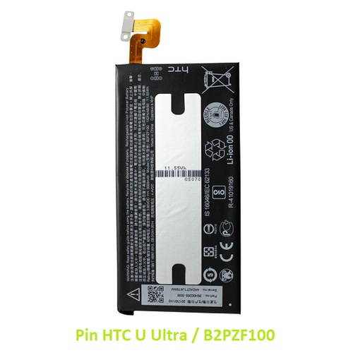 Thay pin HTC U Ultra dung lượng 3000mAh