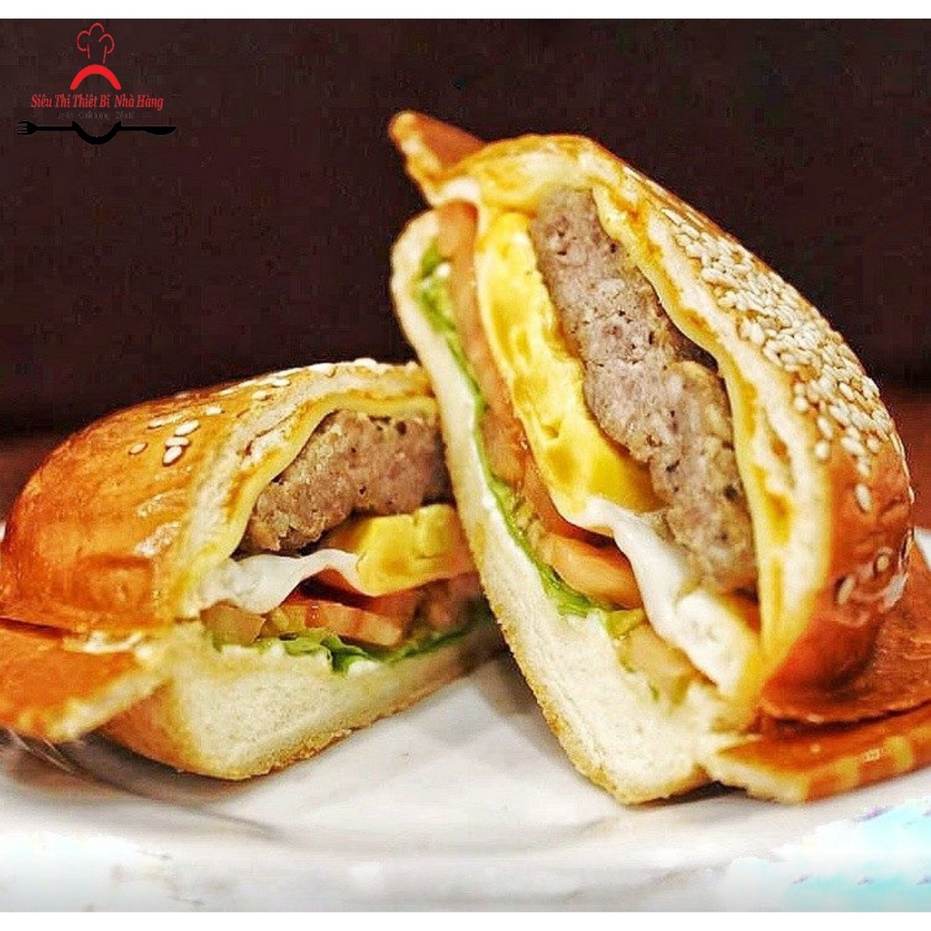 Máy làm bánh burger đĩa bay_Bảo hành chính hãng 12 tháng
