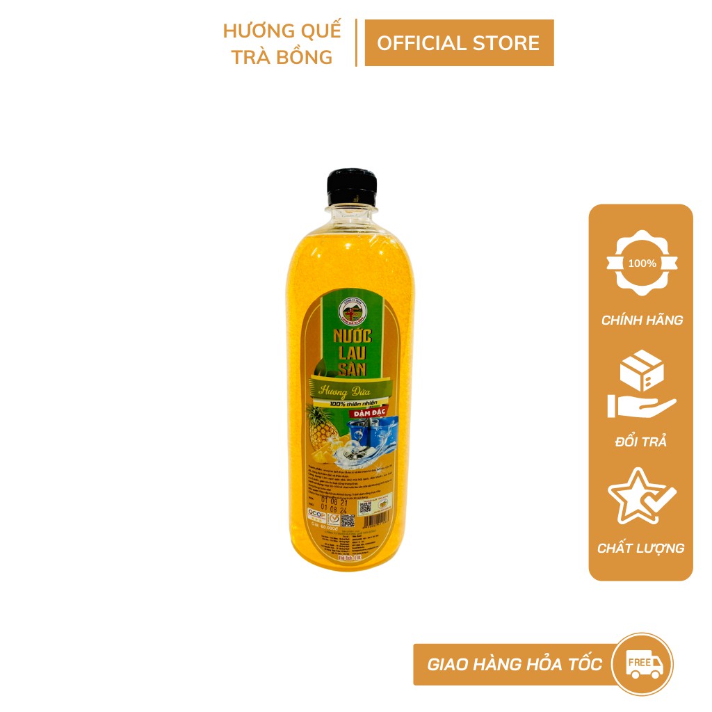 Lau Sàn Dứa Đậm Đặc - Hương Quế Trà Bồng