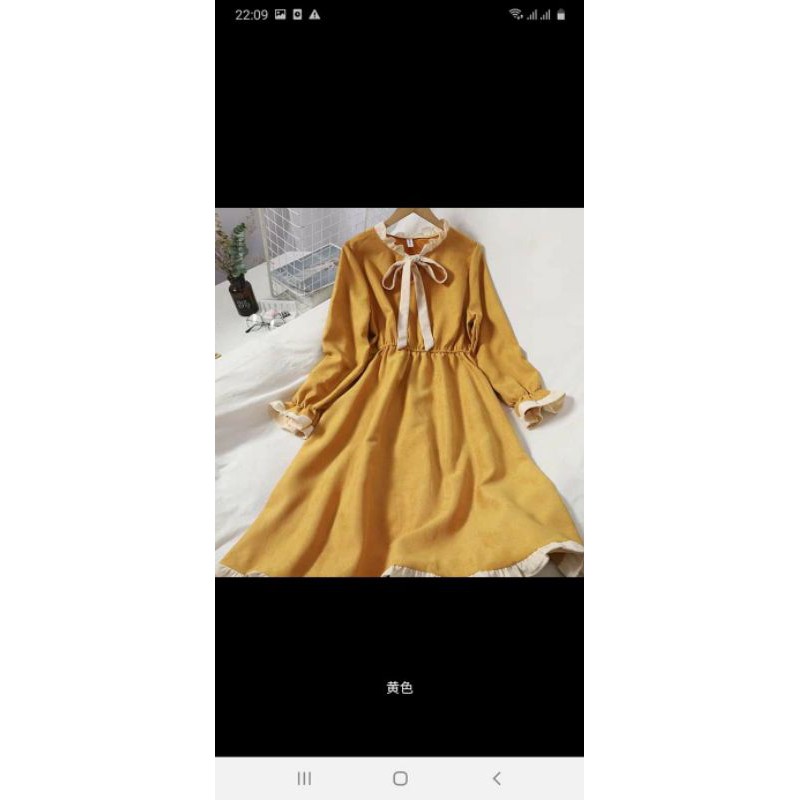 Váy form chữ A dáng tiểu thư siêu xinh - Hàng order