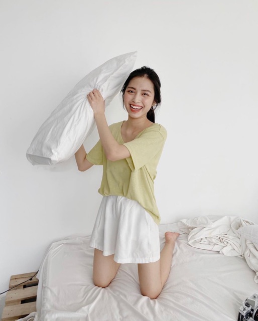 Short vải lưng thun siêu xinh
