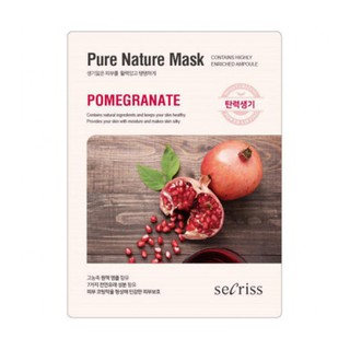 Mặt Nạ Dưỡng Da Chiết Xuất Lựu Secriss Pure Nature Mask Sweet Honey