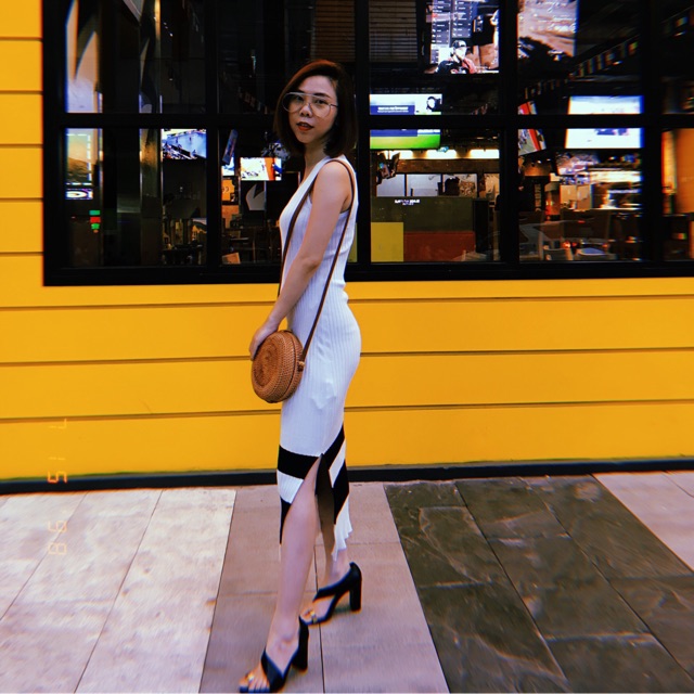 Đầm len Green label relaxing