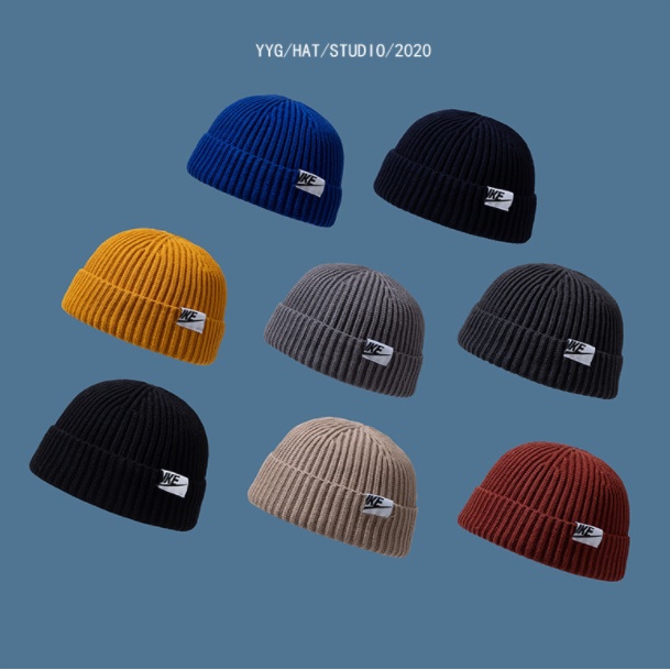Nón len, form Beanie logo Nik V, phong cách thời trang Unisex năng động, cá tính nhiều màu sắc phù hợp với cả nam và nữ.