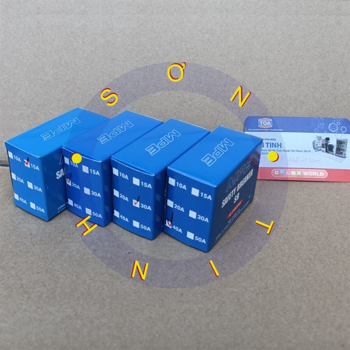MPE CB CÓC ĐEN15A 20A 30A 40A APTOMAT ÁT TÔ MÁT CẦU DAO ĐIỆN TỰ ĐỘNG SB SAFETY BREAKER CHÍNH HÃNG GIÁ RẺ