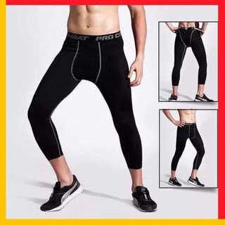 [Xả kho - Cắt Lỗ] QUẦN GIỮ NHIỆT COMBAT PRO LEGGING NAM DÁNG LỬNG MÀU ĐEN