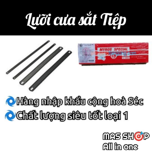 Lưỡi cưa sắt Tiệp loại 1