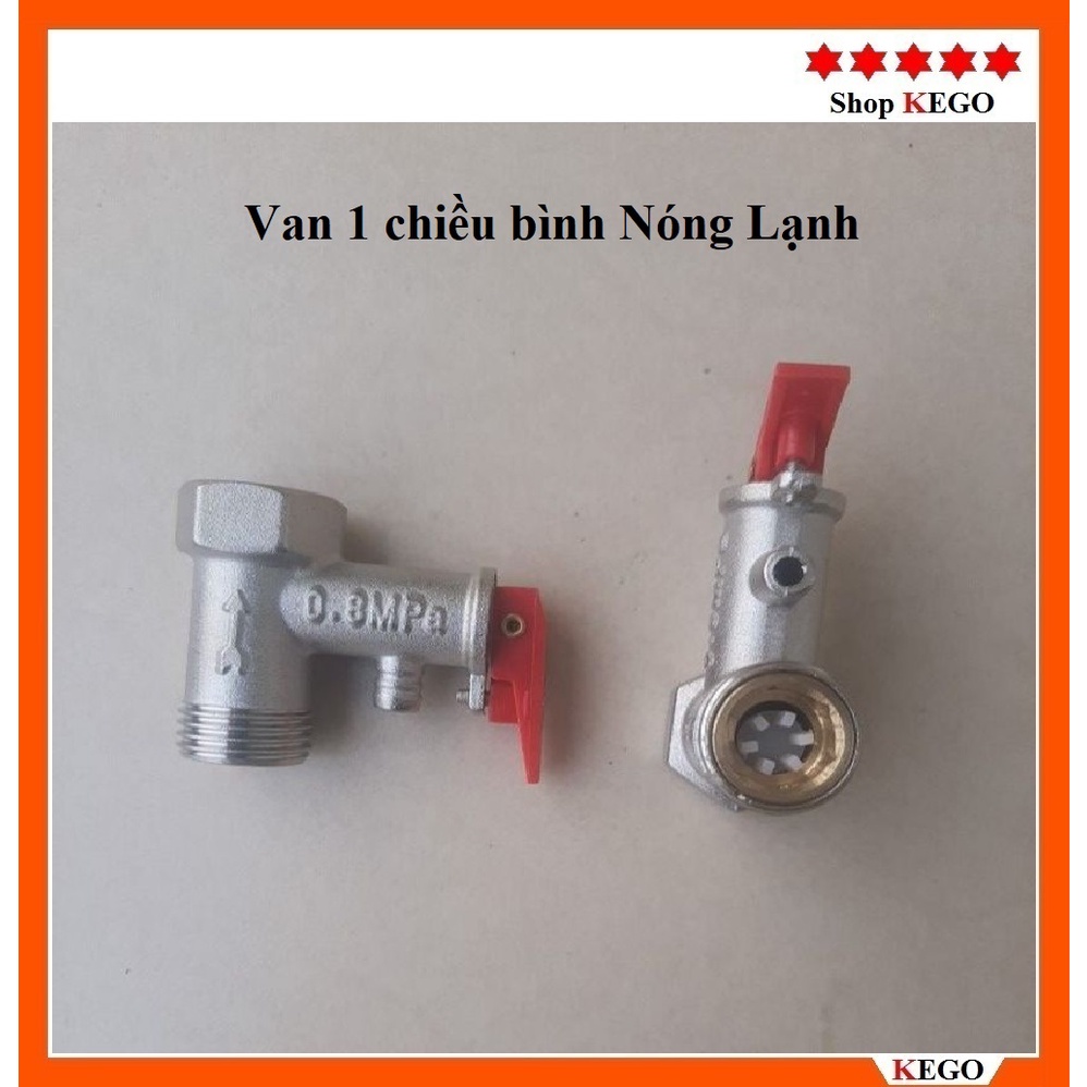 Van 1 Chiều Bình Nóng Lạnh