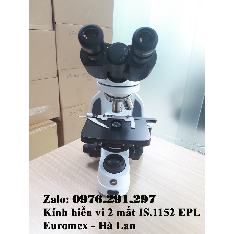 Kính hiển vi 2 mắt Euromex Hà Lan IS.1152.EPL - Kính hiển vi 2 mắt quang học dòng iScope