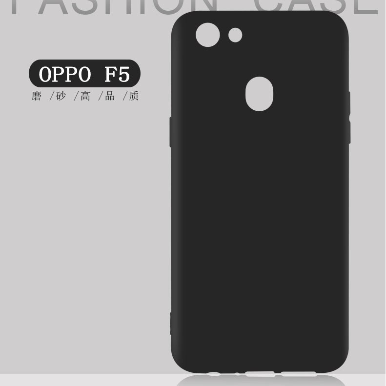 OPPO F1S,F1+,Neo 7,Neo 9,F3 Lite,F3 Plus,F5,F5 Youth, Soft Black TPU Phone Case