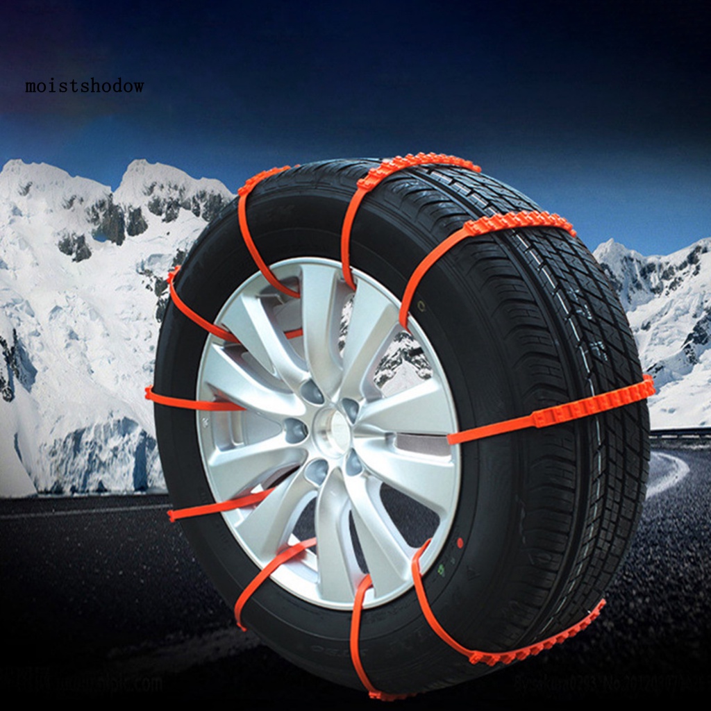 Bộ 10 Dây Xích Chống Trượt Cao Cấp Cho Bánh Xe Hơi Bmw