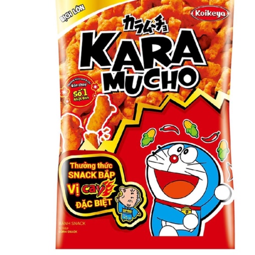 Snack Karamucho Bắp Vị Cay Đặc Biệt 70G