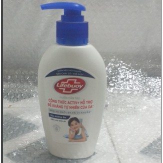 (Mẫu Mới)Nước Rửa Tay Lifebuoy 180ml