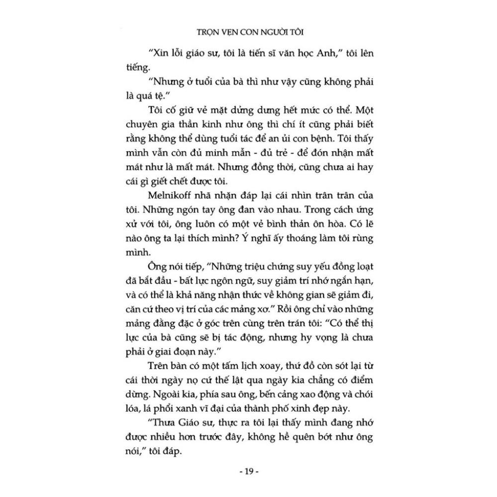 Sách - Trọn Vẹn Con Người Tôi [Nhã Nam]