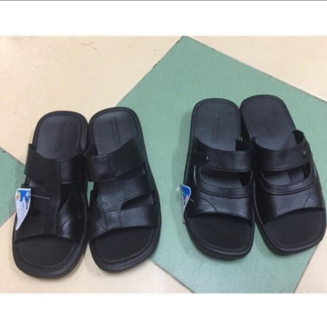 Dép Asia nam siêu nhẹ giả da