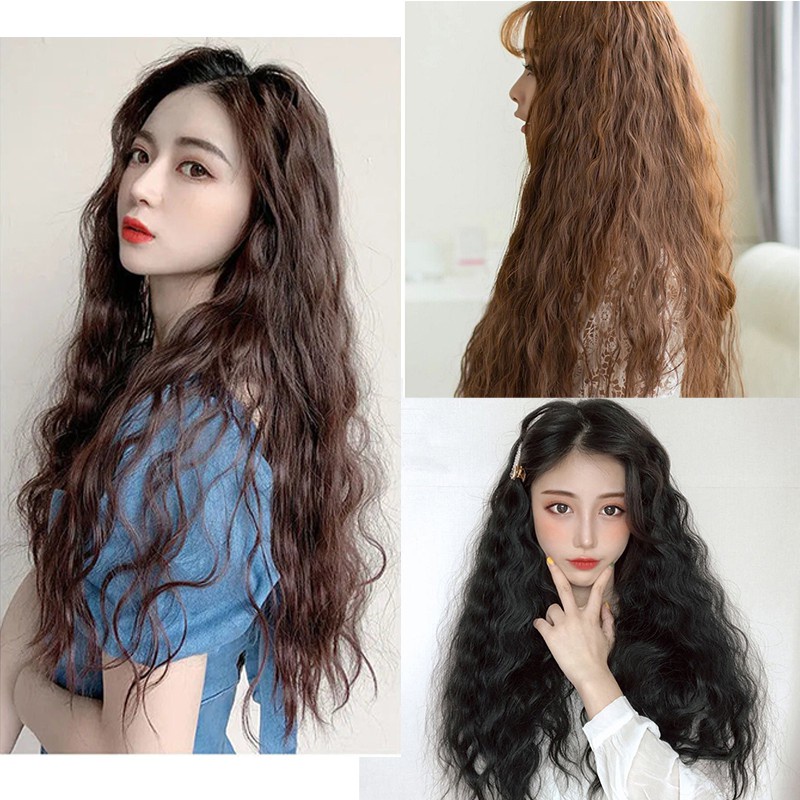 Tóc Giả Nối Dài Tự Nhiên Có Kẹp Dành Cho Nữ