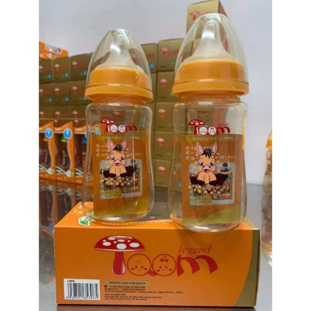 Combo sỉ 10 bình Toom tặng thêm 1 núm