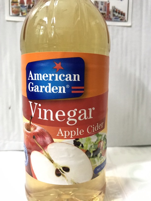 Giấm táo Mỹ 473ml - Nhập khẩu chính hãng, hiệu American Garden